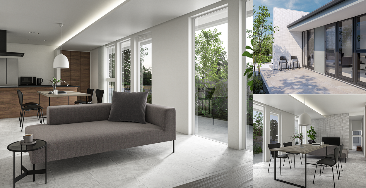 ウチとソトがつながったここちよい空間で暮らしを紡ぐ